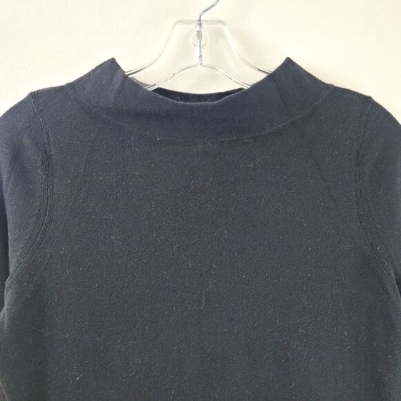 ANTHROPOLOGIE mock neck cashmere blend sweater - Picture 2 of 9